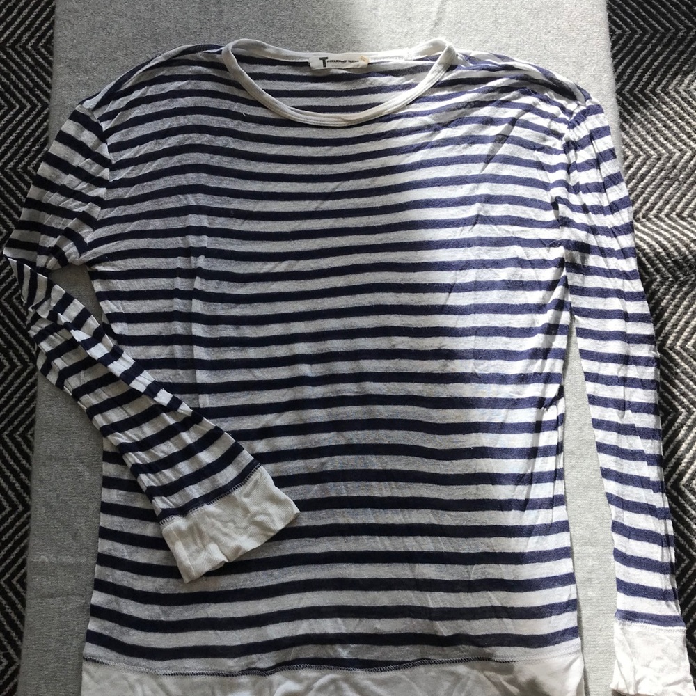 T by Alexander Wang striped lightweight sweater